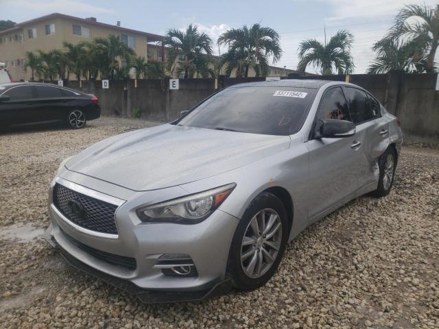 Photo 2 from auction – 2014 INFINITI Q50 BASE with VIN JN1BV7AR3EM699112