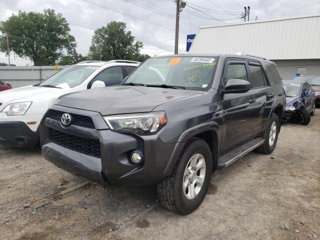Photo 2 from auction – 2014 TOYOTA 4RUNNER SR with VIN JTEZU5JR2E5083023