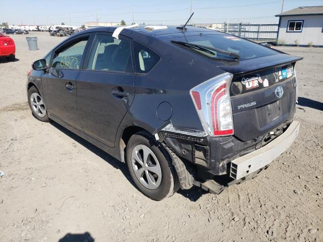 Photo 3 from auction – 2013 TOYOTA PRIUS with VIN JTDKN3DU9D1729400
