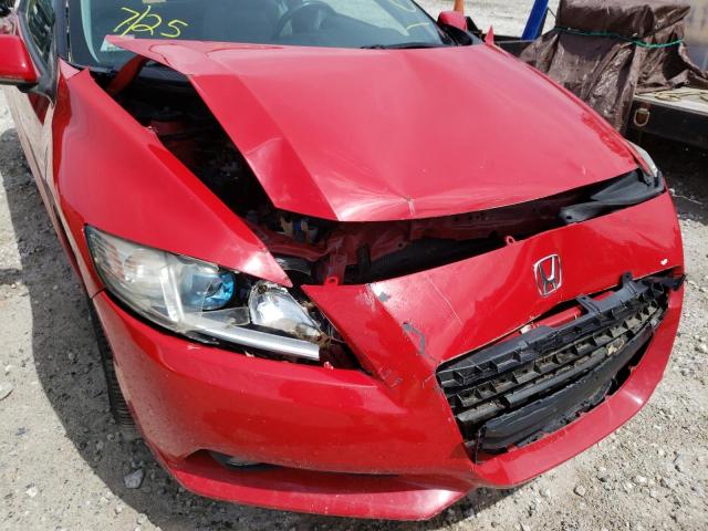 Photo 9 from auction – 2012 HONDA CR-Z with VIN JHMZF1C61BS008335