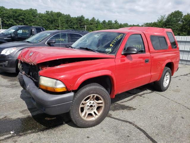 Photo 2 from auction – 2003 DODGE DAKOTA SXT with VIN 1D7FL16X43S172462