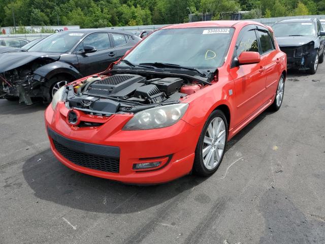 Photo 2 from auction – 2009 MAZDA SPEED 3 with VIN JM1BK34LX91240592