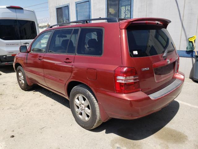 Photo 3 from auction – 2002 TOYOTA HIGHLANDER with VIN JTEGF21A420029550
