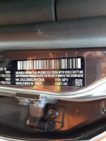 Photo 10 from auction – 2018 JEEP RENEGADE L with VIN ZACCJBBB2JPH73908