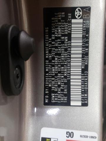 Photo 10 from auction – 2015 TOYOTA COROLLA L with VIN 5YFBURHE6FP238399