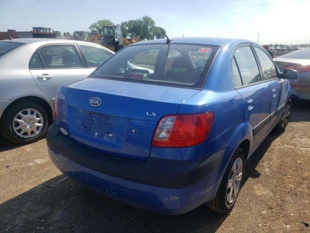 Photo 4 from auction – 2008 KIA RIO BASE with VIN KNADE123X86377229