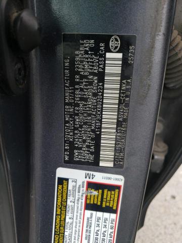 Photo 10 from auction – 2011 TOYOTA CAMRY BASE with VIN 4T1BF3EKXBU204234