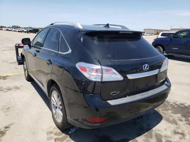 Photo 3 from auction – 2012 LEXUS RX 450 with VIN JTJZB1BA9C2006463