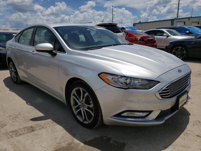 FORD FUSION SE 2017 with VIN 3FA6P0HD0HR369133 - Photo from auction