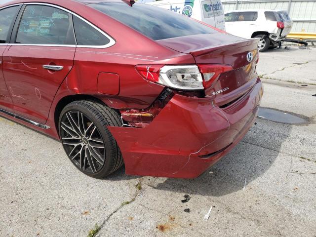 Photo 9 from auction – 2016 HYUNDAI SONATA SPO with VIN 5NPE34AF7GH325314