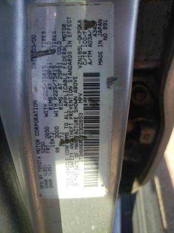 Photo 10 from auction – 2000 TOYOTA 4RUNNER SR with VIN JT3HN86R7Y0302653