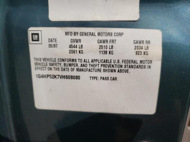 Photo 10 from auction – 1997 BUICK LESABRE CU with VIN 1G4HP52K7VH608080