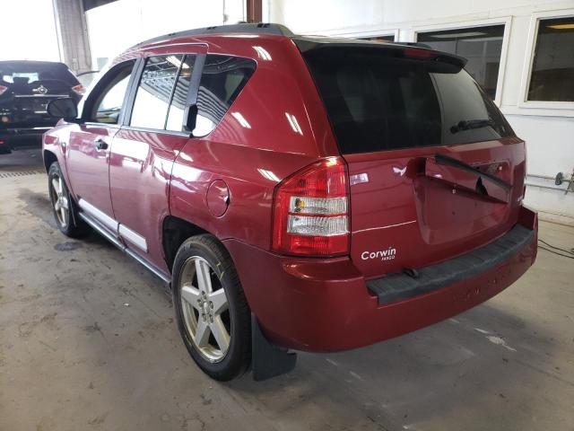 Photo 3 from auction – 2007 JEEP COMPASS LI with VIN 1J8FT57W67D108109