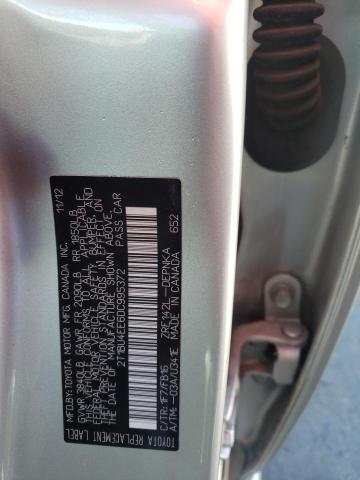 Photo 10 from auction – 2013 TOYOTA COROLLA BA with VIN 2T1BU4EE6DC995372