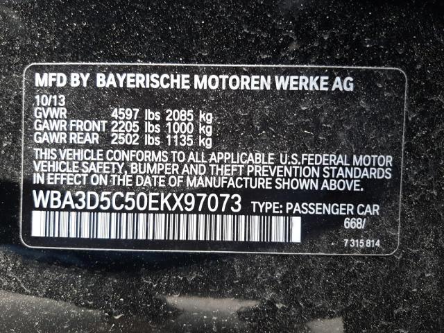 Photo 10 from auction – 2014 BMW 328 D XDRI with VIN WBA3D5C50EKX97073