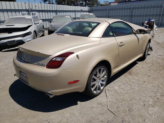 Photo 4 from auction – 2008 LEXUS SC 430 with VIN JTHFN45Y689016999