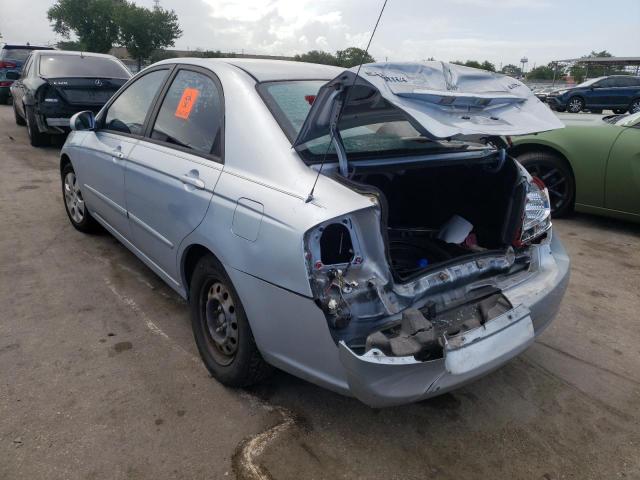 Photo 3 from auction – 2008 KIA SPECTRA EX with VIN KNAFE121485544052