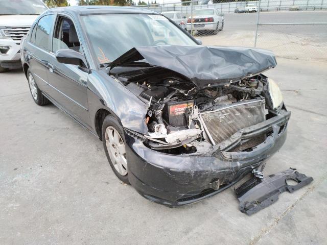 HONDA CIVIC EX 2001 with VIN 2HGES26791H614706 - Photo from auction