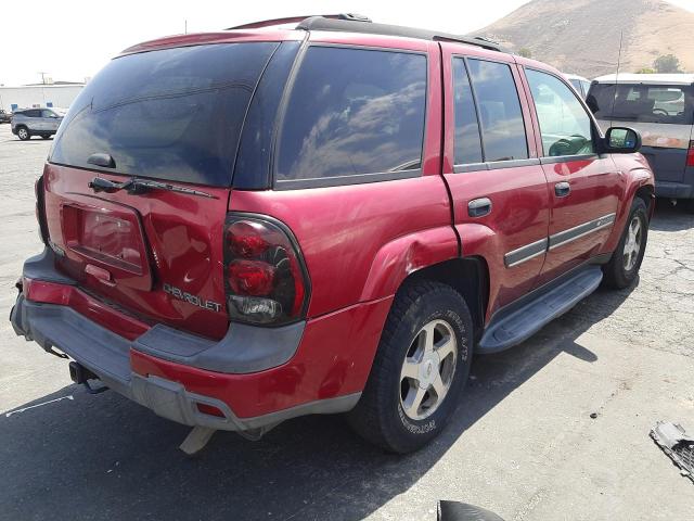 Photo 4 from auction – 2002 CHEVROLET TRAILBLAZE with VIN 1GNDS13SX22465110