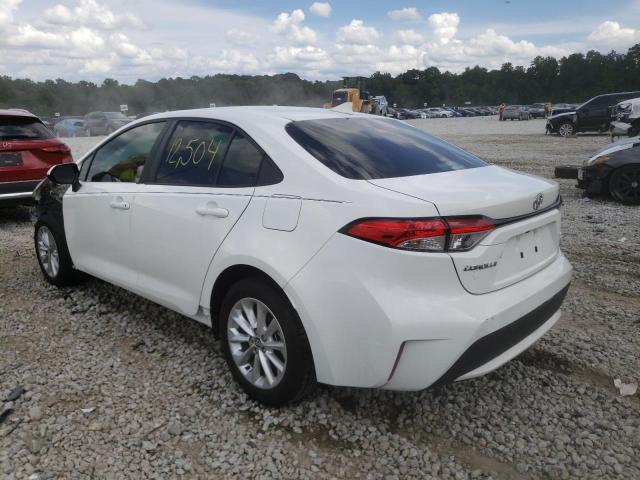 Photo 3 from auction – 2021 TOYOTA COROLLA LE with VIN 5YFVPMAE2MP197252
