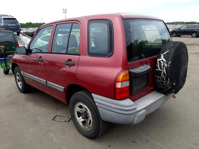 Photo 3 from auction – 2000 CHEVROLET TRACKER with VIN 2CNBJ13C3Y6955195