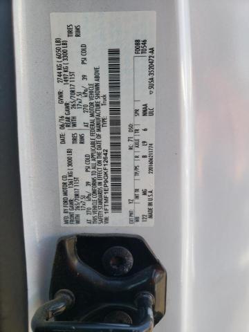 Photo 10 from auction – 2016 FORD F150 with VIN 1FTMF1EP9GKF12642