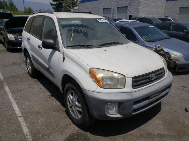 TOYOTA RAV4 2001 with VIN JTEGH20VX10038590 - Photo from auction