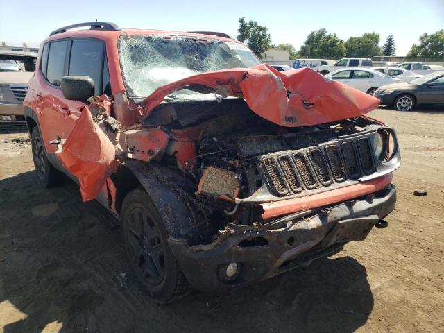 Photo 1 from auction – 2018 JEEP RENEGADE S with VIN ZACCJBAB6JPJ23641