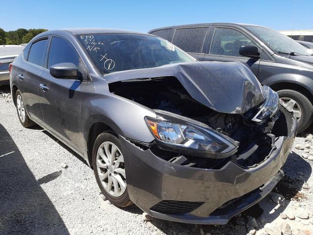 NISSAN SENTRA S 2019 with VIN 3N1AB7AP2KL607626 - Photo from auction