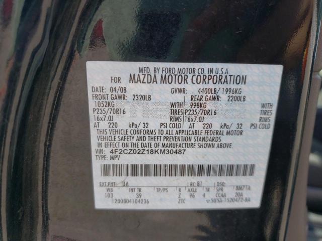 Photo 10 from auction – 2008 MAZDA TRIBUTE I with VIN 4F2CZ02Z18KM30487