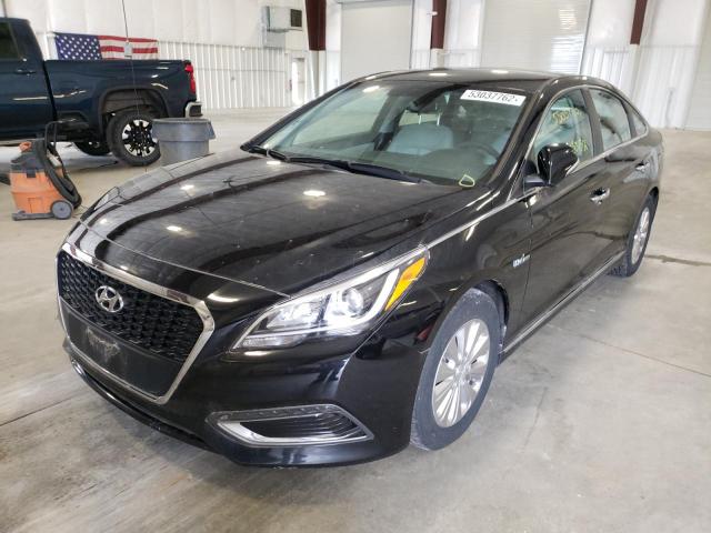 Photo 2 from auction – 2017 HYUNDAI SONATA HYB with VIN KMHE24L1XHA044018