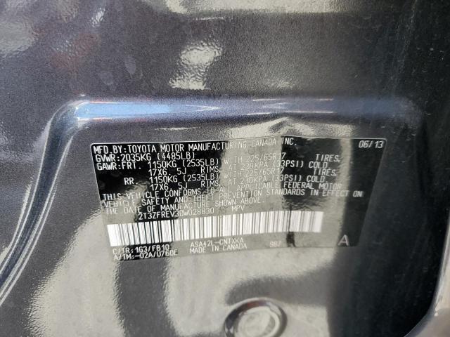 Photo 10 from auction – 2013 TOYOTA RAV4 LE with VIN 2T3ZFREV3DW028830