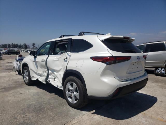 Photo 3 from auction – 2021 TOYOTA HIGHLANDER with VIN 5TDBBRCHXMS515177