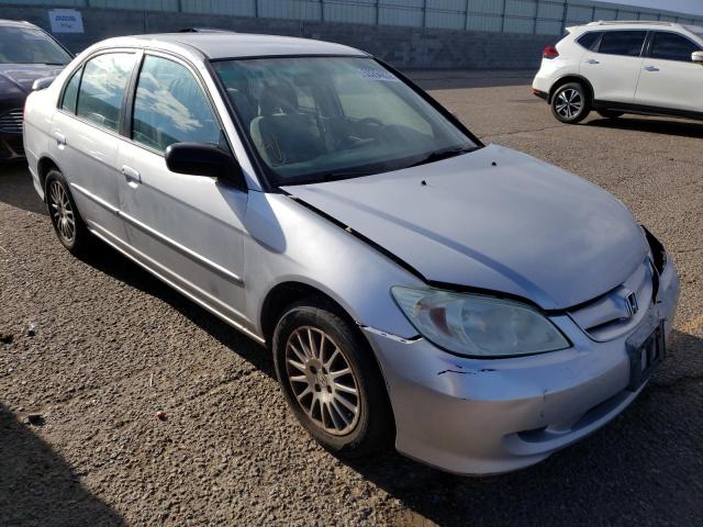 Photo 1 from auction – 2005 HONDA CIVIC with VIN 2HGES165X5H575476