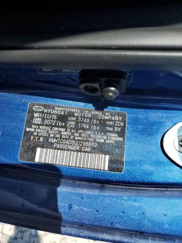 Photo 10 from auction – 2016 HYUNDAI VELOSTER with VIN KMHTC6AD8GU298689