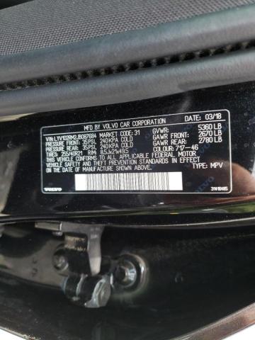 Photo 10 from auction – 2018 VOLVO XC60 T5 R- with VIN LYV102RM2JB087684
