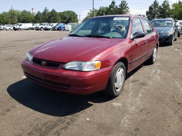 Photo 2 from auction – 2000 TOYOTA COROLLA VE with VIN 1NXBR12E9YZ328613