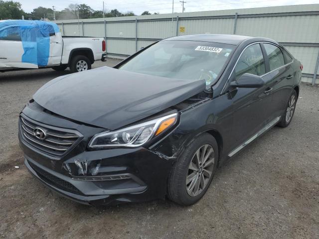 Photo 2 from auction – 2017 HYUNDAI SONATA SPO with VIN 5NPE34AF6HH480650