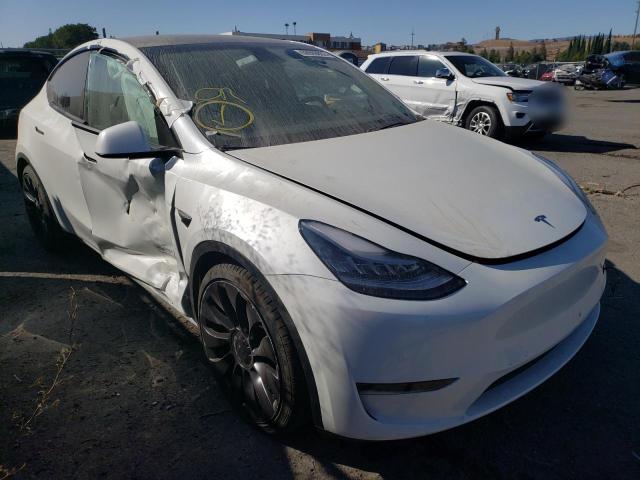 Photo 9 from auction – 2020 TESLA MODEL Y with VIN 5YJYGDEF2LF033705