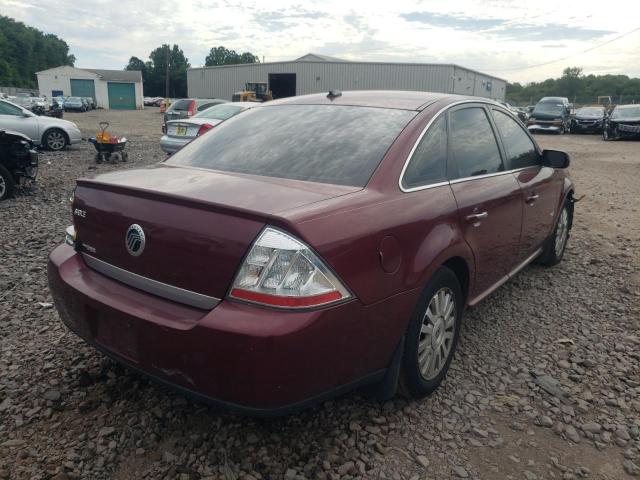 Photo 4 from auction – 2008 MERCURY SABLE LUXU with VIN 1MEHM40W98G604179