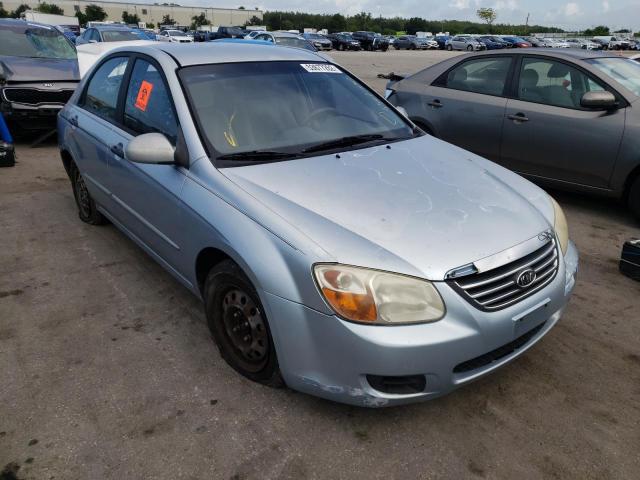 KIA SPECTRA EX 2008 with VIN KNAFE121485544052 - Photo from auction