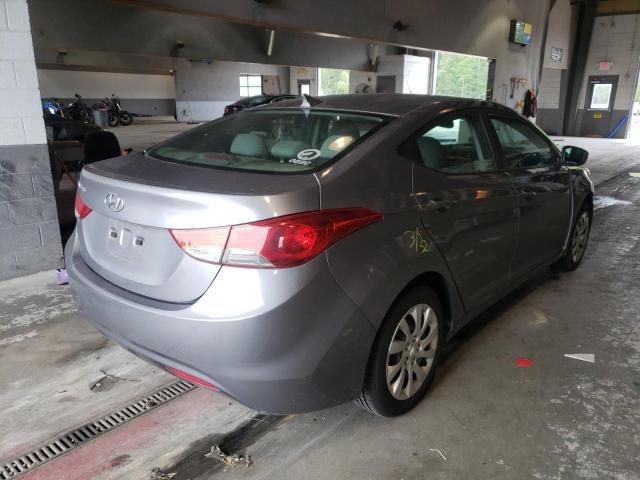 Photo 4 from auction – 2012 HYUNDAI ELANTRA GL with VIN 5NPDH4AE4CH065968