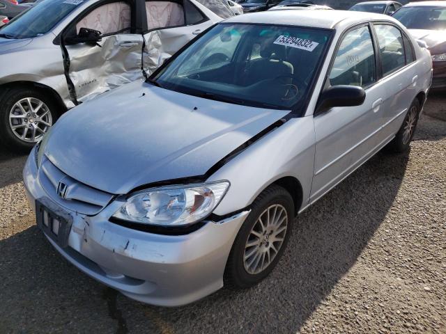 Photo 2 from auction – 2005 HONDA CIVIC with VIN 2HGES165X5H575476