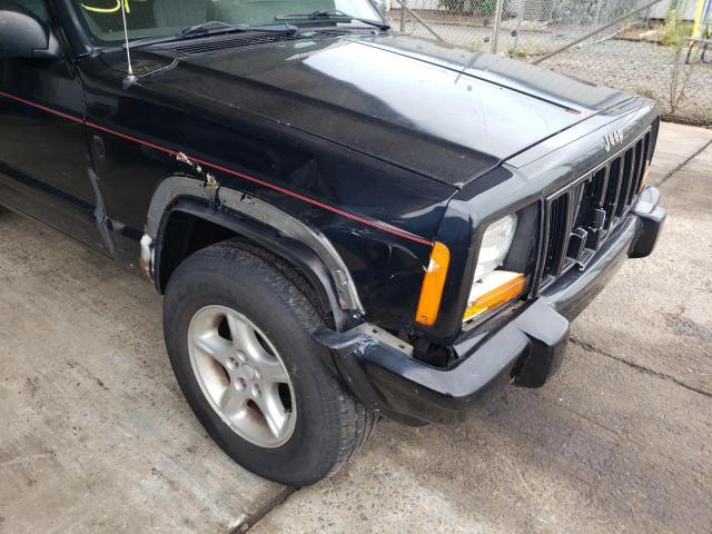 Photo 9 from auction – 2001 JEEP CHEROKEE S with VIN 1J4FF48S81L605822