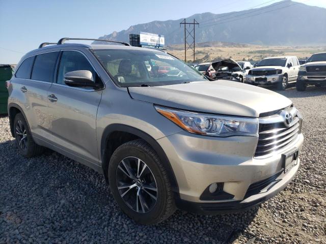 TOYOTA HIGHLANDER 2016 with VIN 5TDJKRFH6GS500154 - Photo from auction