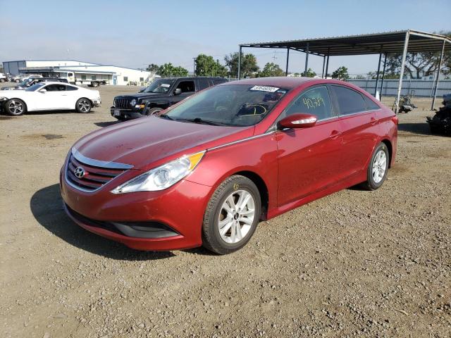 Photo 2 from auction – 2014 HYUNDAI SONATA GLS with VIN 5NPEB4AC0EH848034