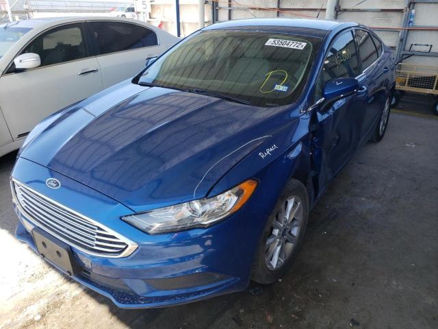 Photo 2 from auction – 2017 FORD FUSION SE with VIN 3FA6P0H79HR278940