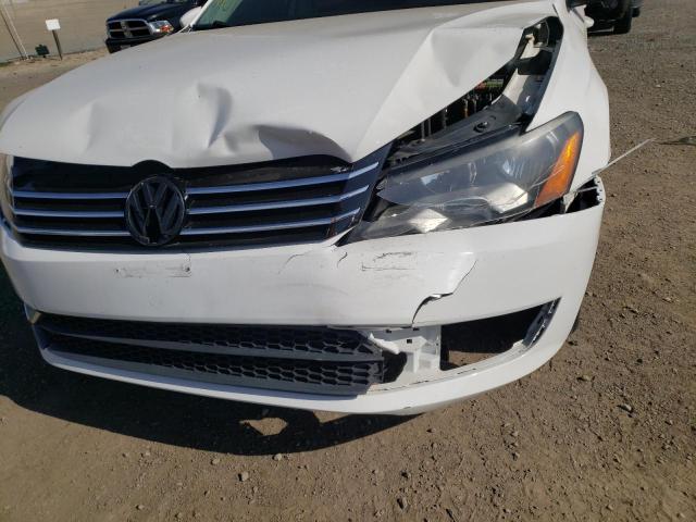 Photo 9 from auction – 2012 VOLKSWAGEN PASSAT S with VIN 1VWAP7A33CC063286