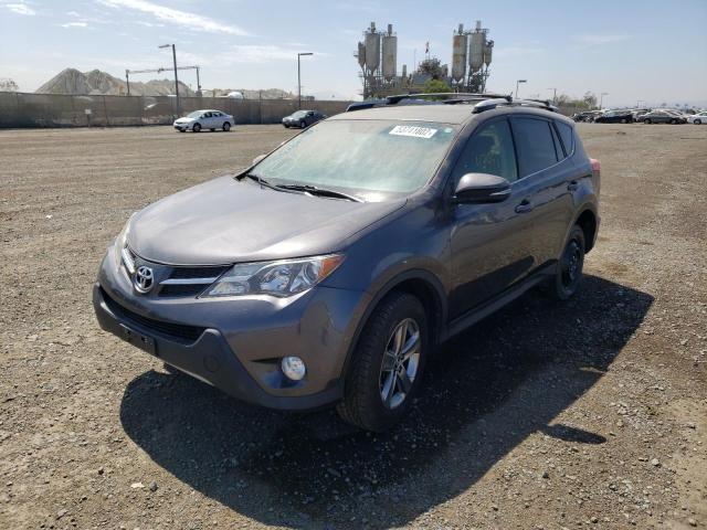 Photo 2 from auction – 2015 TOYOTA RAV4 XLE with VIN JTMRFREVXFJ029801