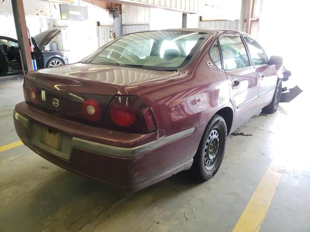 Photo 4 from auction – 2002 CHEVROLET IMPALA with VIN 2G1WF52E329288452